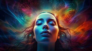 woman lucid dreaming