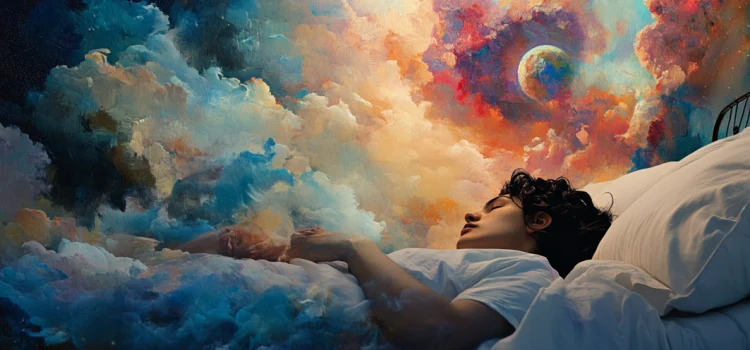 man lucid dreaming