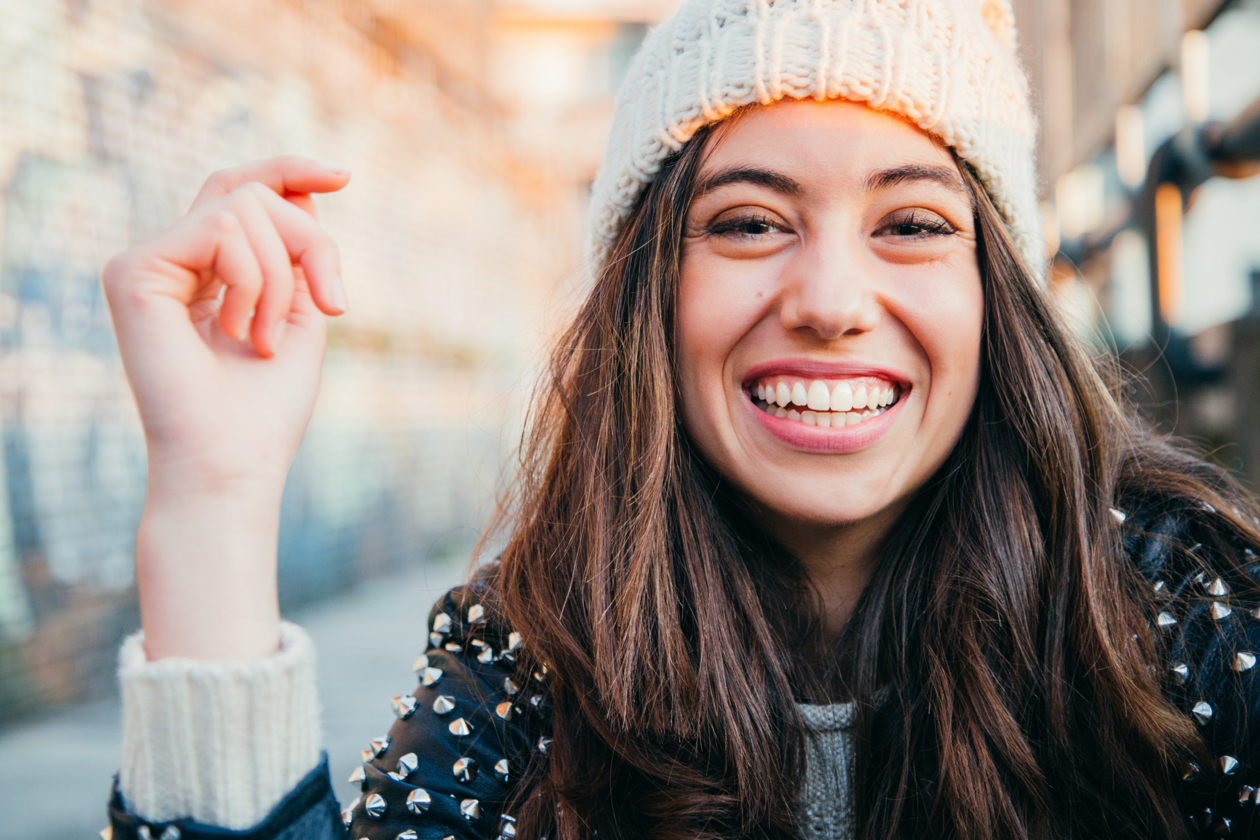 Happy Young Woman